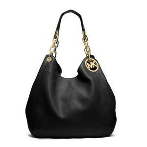 michael kors large fulton shoulder bolsa